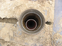 05 Kolumna rur 110 mm w rurach osłonowych