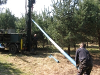 Wiercenie studni głębinowej o średnicy 125 mm